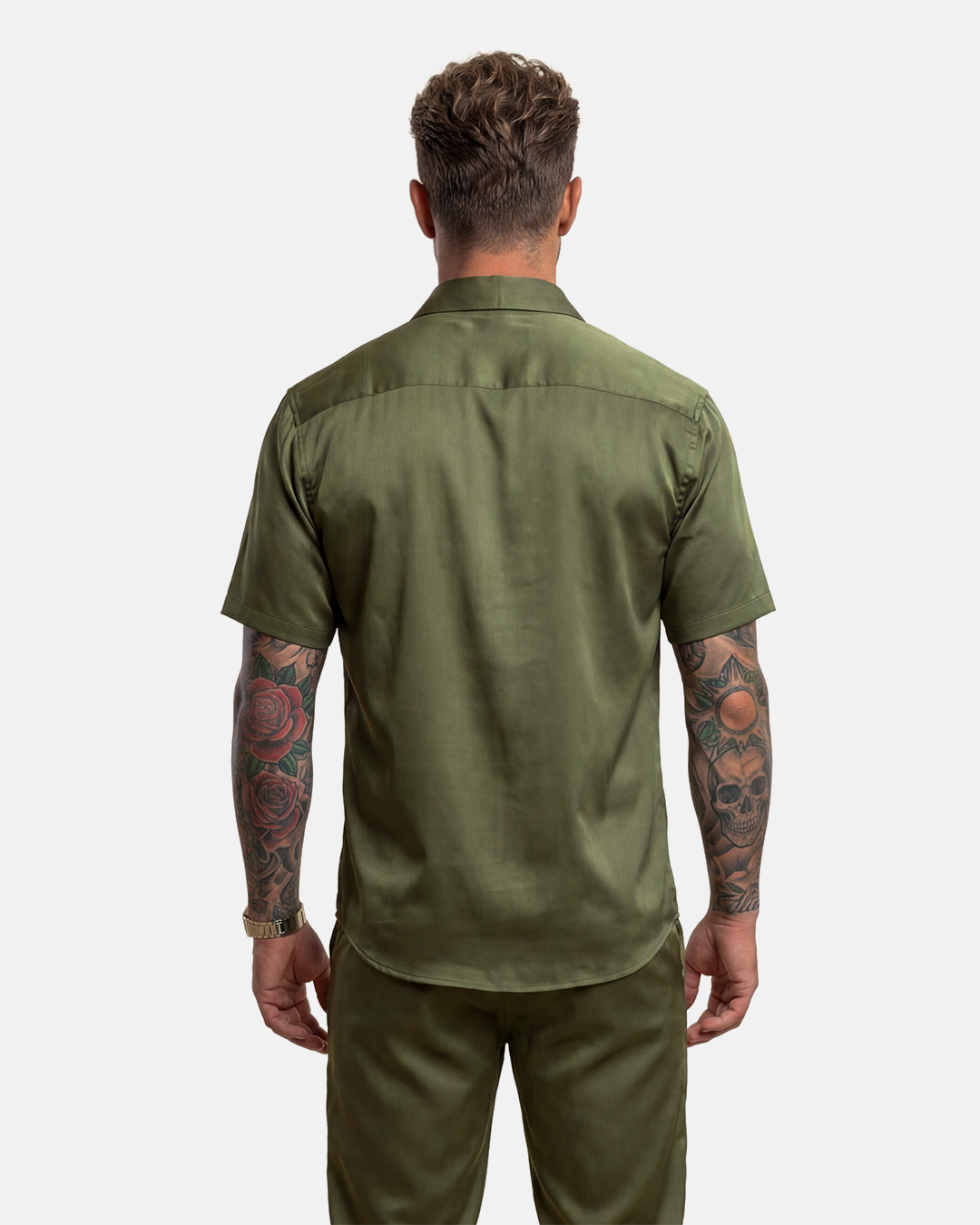 TROUBLE IN SILK SHIRT