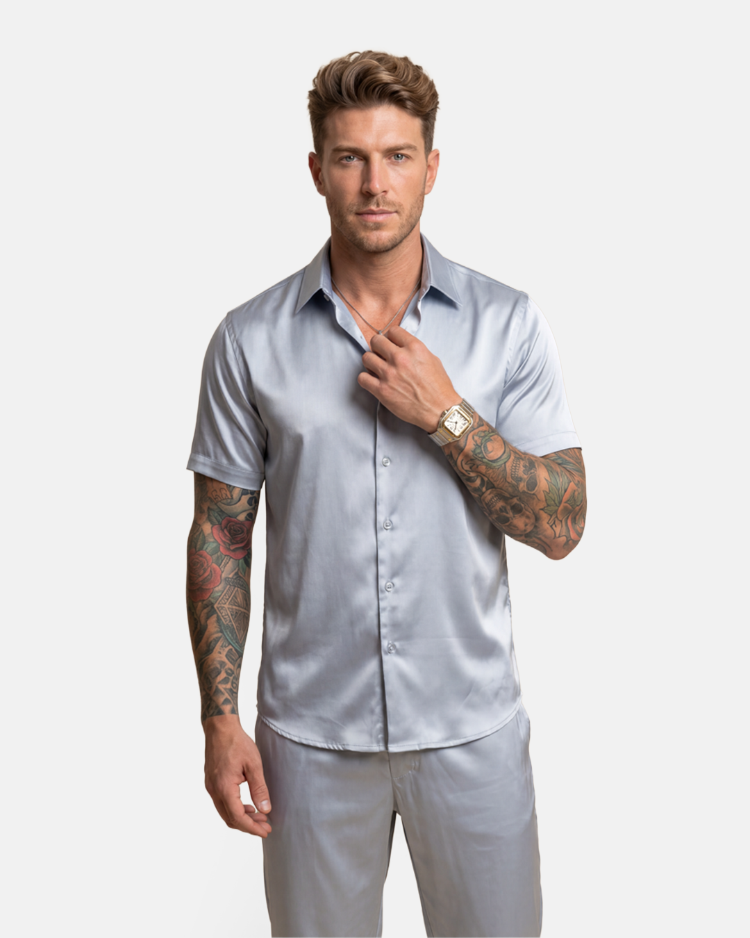 PEARL GREY SHIRT