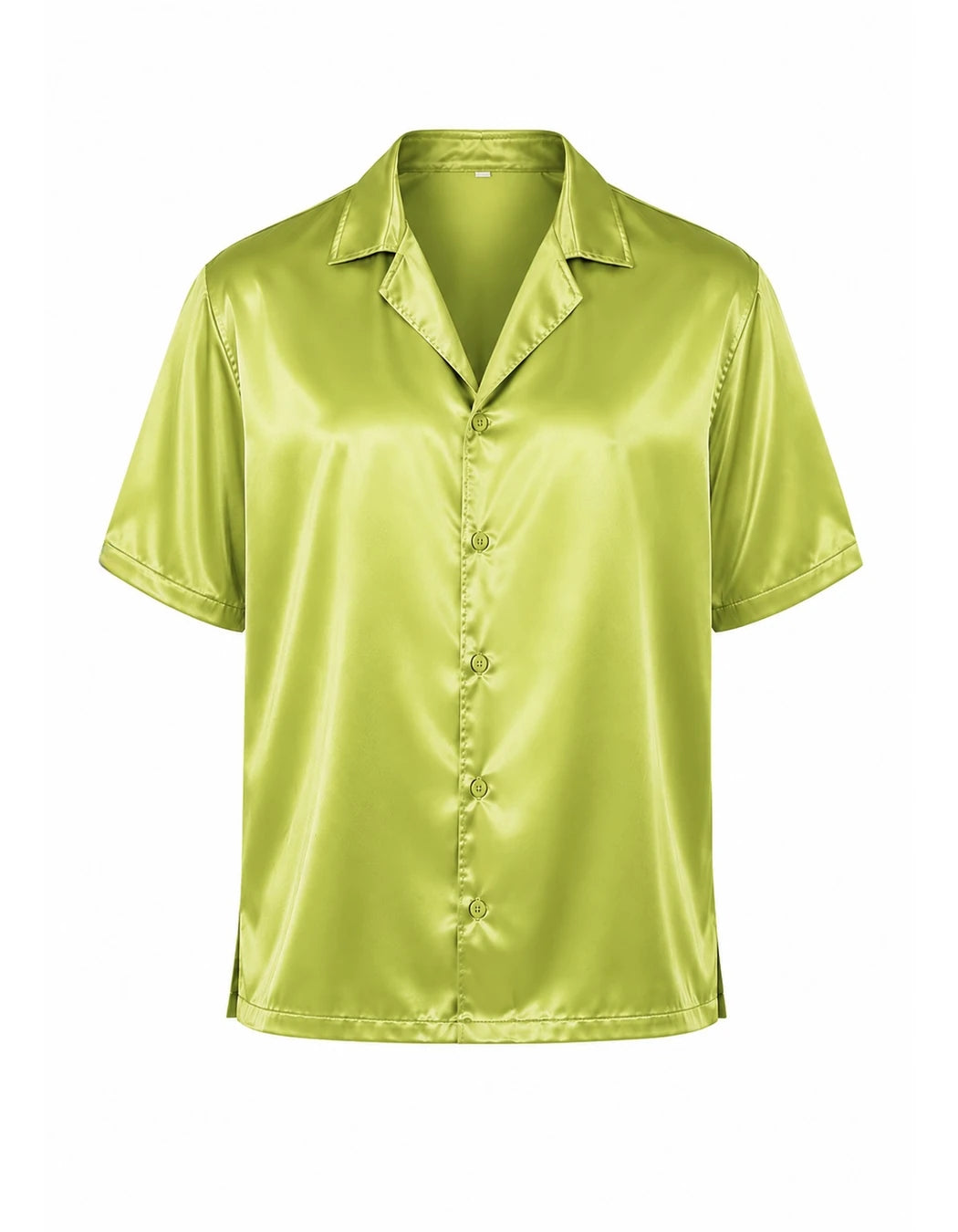 Acid Lemonade Shirt, men's Italian-design satin resort shirt, We Hustle