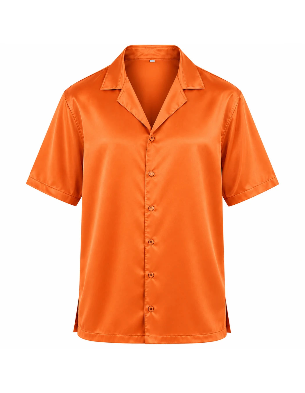 Fenyx Rising Shirt, men's Italian-design satin resort shirt, We Hustle