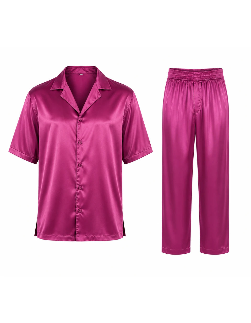 Flying Dragon Set, men's Italian-design satin resort co-ord, We Hustle