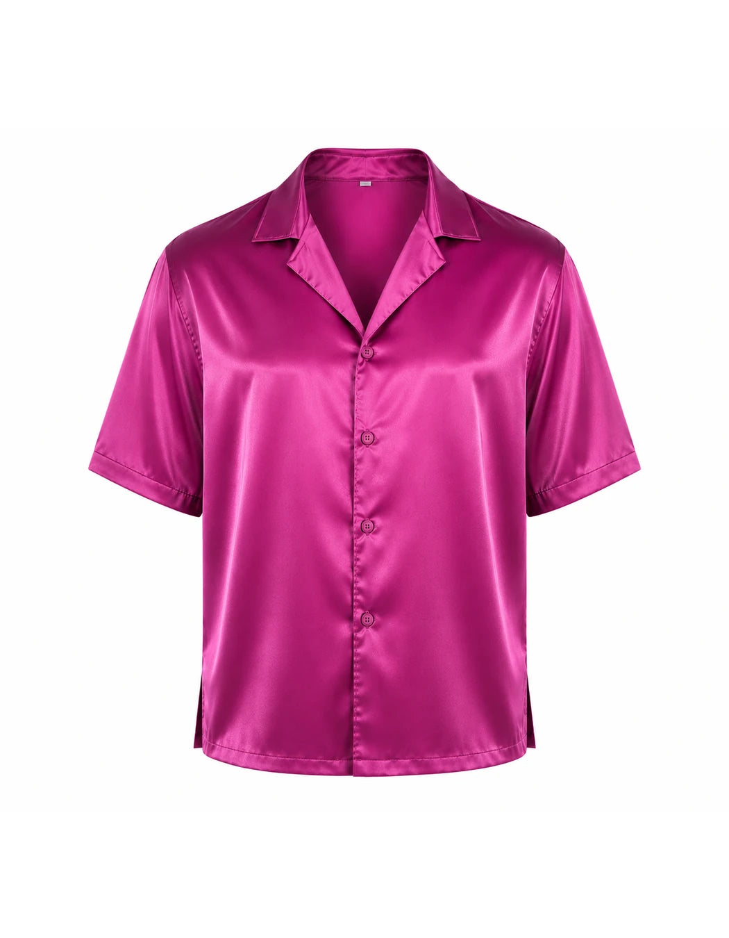 Flying Dragon Shirt, men's Italian-design satin resort shirt, We Hustle